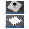 Anti-Odor Floor Drain Cover Recessed Shower Filter Invisible Drainage Covers  Bathroom Drains