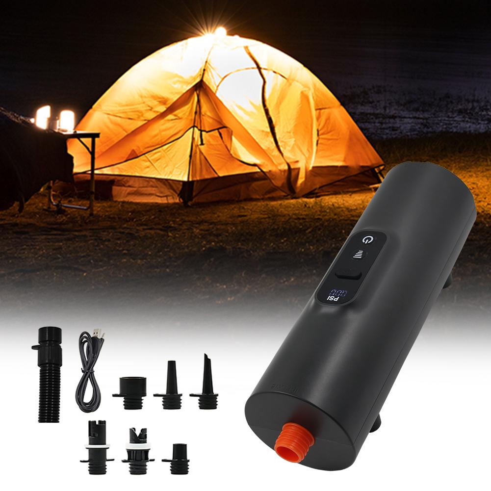 10PSI SUP Board Pump with Auto Shut Off Stand Up Paddle Board Pump Digital Display Portable Air Compressor for Air Boat Mattress
