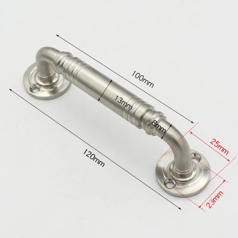 Edelstahl-Türgriffe für Innentüren Schlafzimmer Küchentürgriffe Feuerfester Türgriff Schrankgriff Beschläge