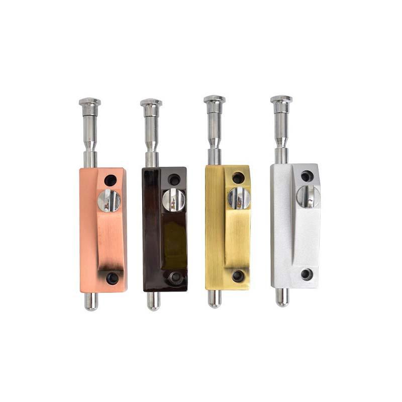 Zăvor cu cârlig din aliaj de aluminiu pentru podea și ușă rotativă din lemn