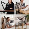 2pcs Adjustable Positioning Screw Microphone Stand Clamp Table Clamp C-Shaped Clamp  Mic Suspension