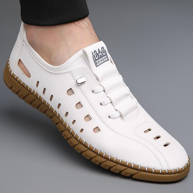 Mode Atmungsaktive Herrenschuhe Sommer vielseitige Designstile Outdoor-Freizeittourismus Freizeit Business Büro Bequeme Erwachsenenschuhe