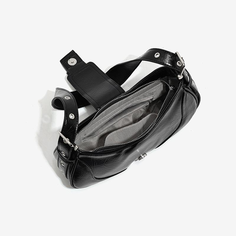 Niche Design Saddle Bag, Simple Commuting Underarm Bag, Single-shoulder Bag, High-quality Crossbody Bag for Women