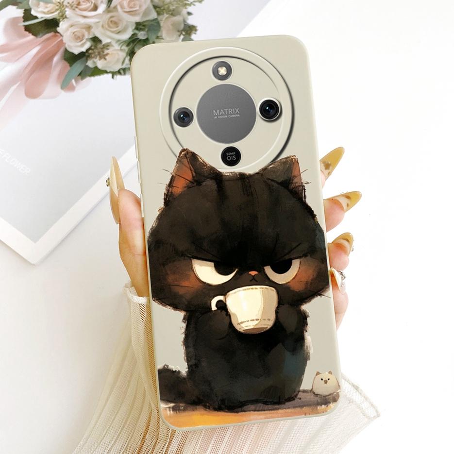 For Honor Magic 8 Lite Case Honor X9d MTN-NX1 Cute Dog Panda Cartoon Cover Silicone Case For Honor X70 X 70 HonorX9d Soft Fundas