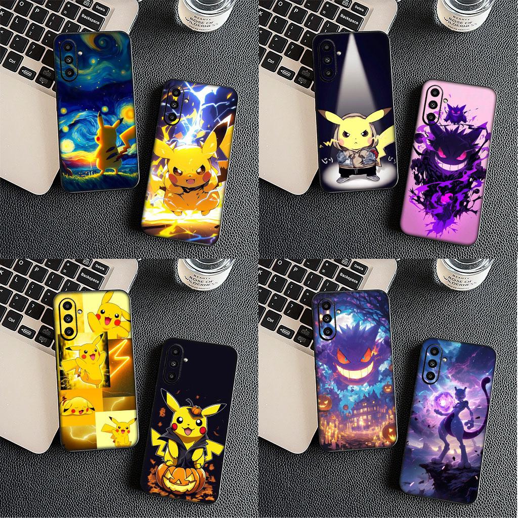 Cover Gengar P-Pikachus P-Pokemons GO for Motorola Moto Edge 50 One 30 Fusion 40 neo Ultra Pro 20 Lite G50 G85 G84 E15 E14 Case