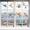 20 Pieces Large Size Hummingbird Window Hummingbird Decals for Windows Anti-Collision Window Clings Decals to Prevent Bird Strikes on Glass Non