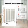 New Radiator Dust Cover Household Oil Tin Dust Cover Heater Dust Cover Fabric Electric Heating Dust Cover Home Storage Cleaning