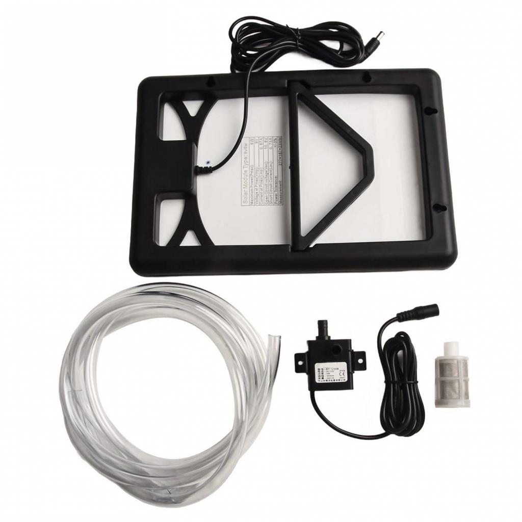 12V Submersible Pump Fish Pond Pump Solar Water Pump Maintenance-free Portable