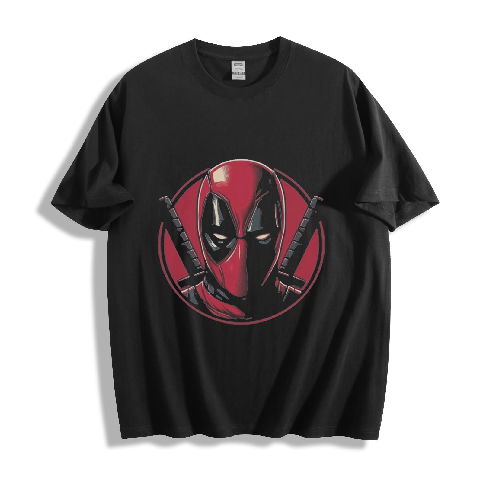 Deadpool Mask T-Shirt - Fierce Mercenary Vibes Unisex Tee XL