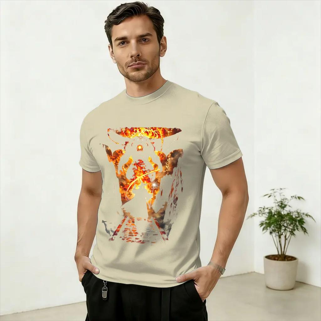 Unisexs TShirts SAURON Art Vintage 100 Cotton Tee Shirt Short Sleeve T Shirt O Neck Tops Big Size