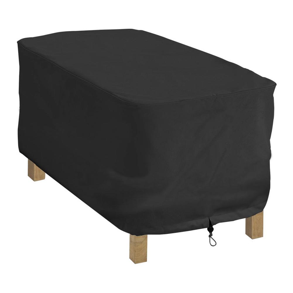1PC Patio Furniture Table Cover 210D Oxford Fabric Heavy Duty Patio Furniture Table Dustproof Covers Outdoor Deck Box Covers
