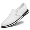 New British Style Mens Dress Shoes Casual Genuine Leather Business Shoes Size 38-45 Fashion Flat Designer Shoes Driving Loafers