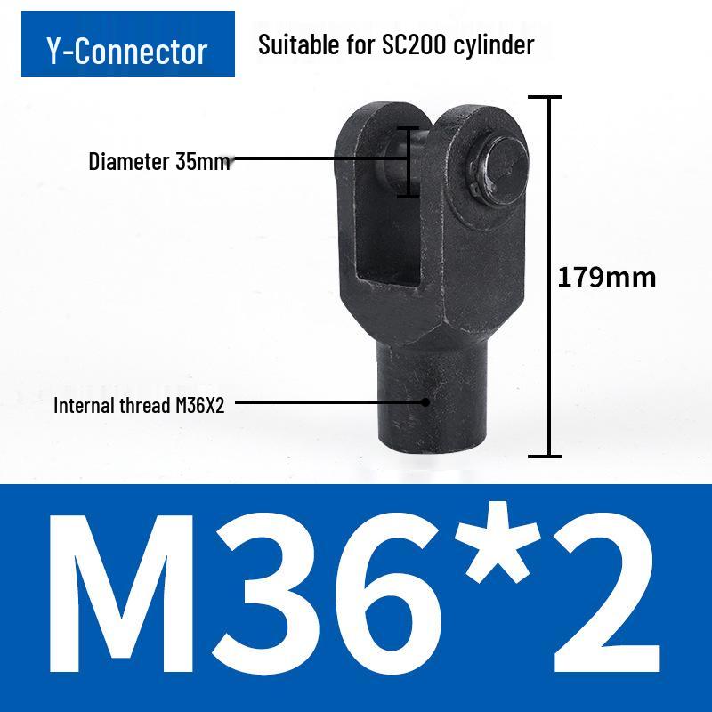 SC-40-Y-P Cylinder Y-Connector Clevis with Mounting Pin