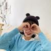 Crochet Cartoon Skullies Beanie with Ears Knit Cap Fashion Winter Knitted Hat  Men Women