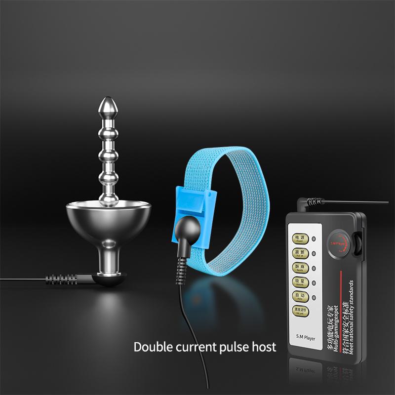 Elektrický šok Koňské oko Tyč Uretrální stimulátor Penis Plug Nerezová ocel Tahací kulička Pánský masturbátor Vlny Katetr Sexuální hračky