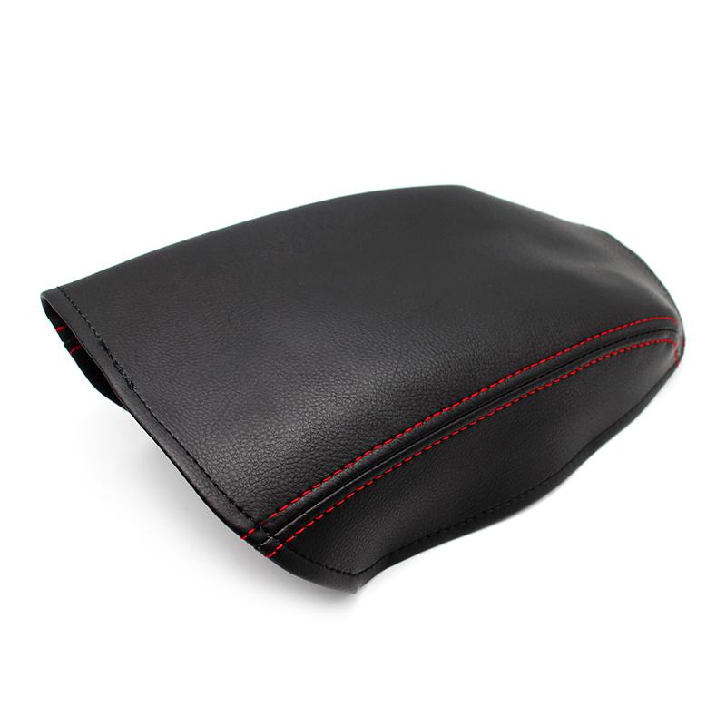 Car Center Control Armrest Box Microfiber Leather Trim Cover For VW Golf 7 MK7 2014 2015
