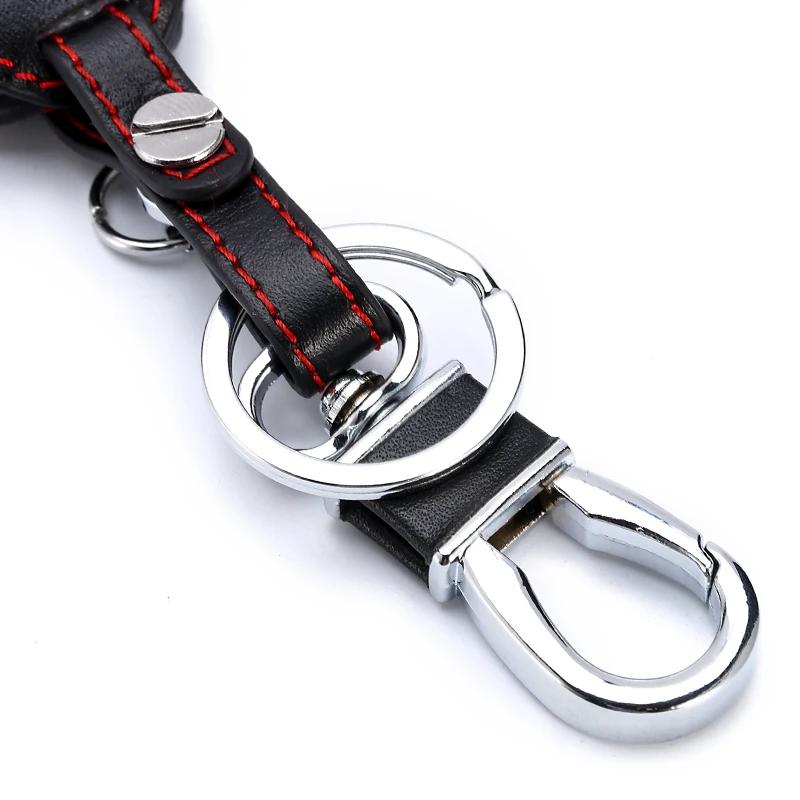 Car Key Cover Keychain Case For Nissan Teana X-Trail Murano March Geniss Qashqai Livina Sylphy Sunny Juke Almera Leather
