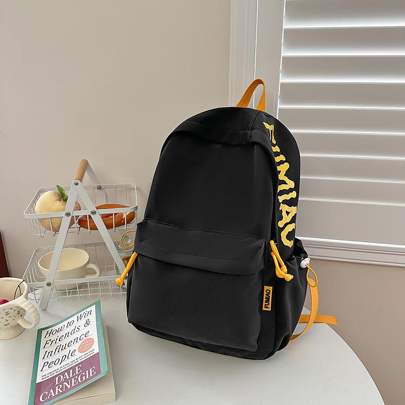 School bag junior high school girls new Japanese ins high value niche backpack high school student backpack