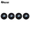 Vbjly8 4/8/12Pcs Soundproof Silicone Pad Car Styling Door Crash Pad For BMW M E46 E90 E60 F30 F10 E39 E36 F20 G30 G20 E87/Car TireValve Jo55