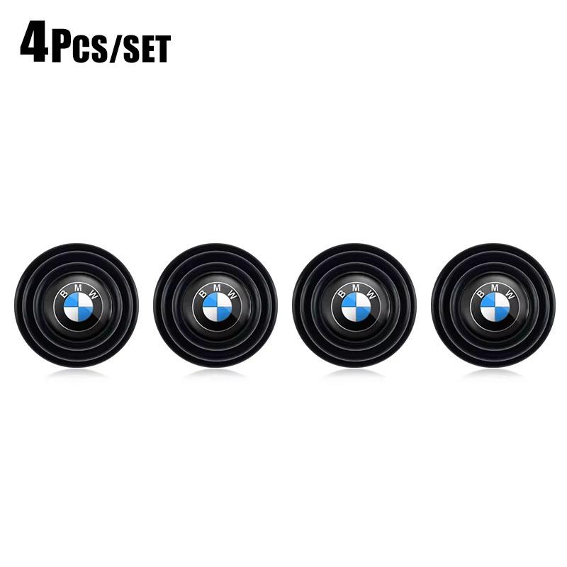 Vbjly8 4/8/12Pcs Soundproof Silicone Pad Car Styling Door Crash Pad For BMW M E46 E90 E60 F30 F10 E39 E36 F20 G30 G20 E87/Car TireValve Jo55