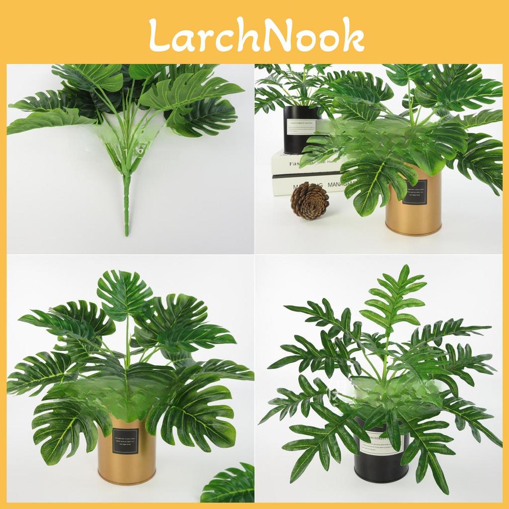 Greenery Wall Decor With Artificial Monstera Deliciosa Liebm Plants For Home Office Interior Design