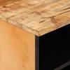 Storage Cabinet in Brown 80 x 33.5 x 46 cm Solid Mango Wood