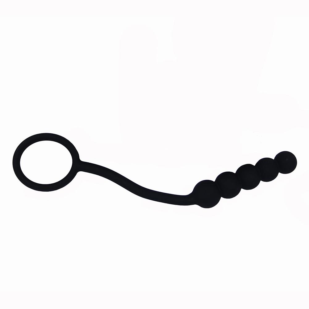 Prostate Massager Cock Anal Insert Ring Bead Butt Plug Men Women Adult Sex Toy
