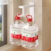 Skimmer 360° Swivel Wall Mounted Rack With Hook Utensil Holder Spatula Cutting Board Storage Rotating Shelf For Kitchen Supplies