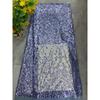 1/3Yards Luxury Sequin Beaded Lace Fabric Embroidered Tulle Mesh Fabric for Wedding Dress Evening Gown Bridal Party DIY Sewing