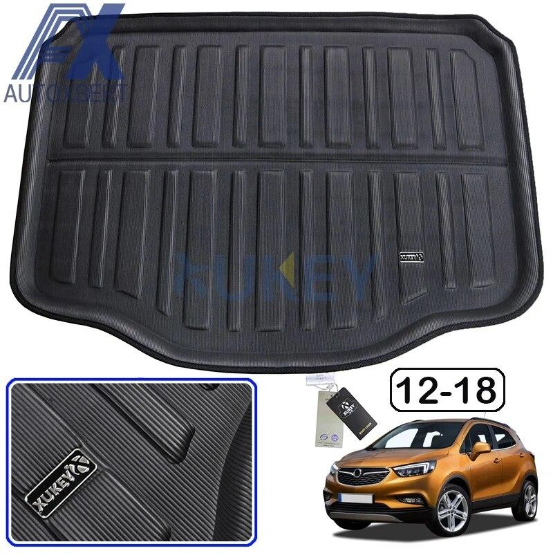 

Для Buick Encore Opel Vauxhall Mokka X 2013 2014 2015-2018 задний багажник багажника подкладка коврик напольный поднос защитная накладка для ковра