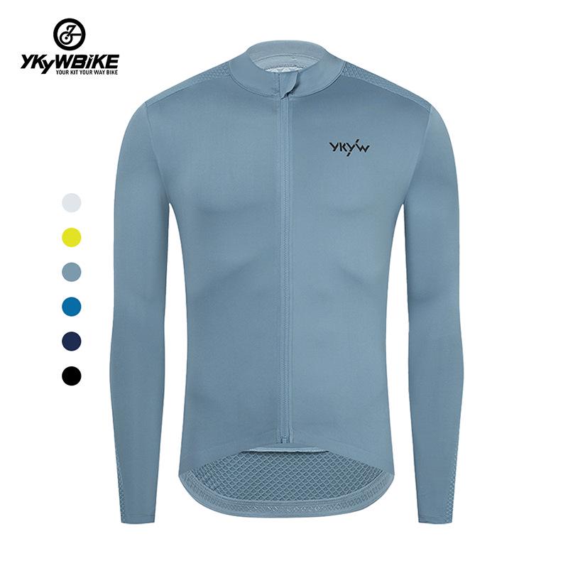 

Men s Long-Sleeve Breathable Cycling Jersey - Spring/Summer Collection XL
