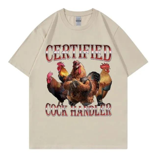 

Experienced Cock Handler Funny Meme T Shirt Unisex Women Harajuku Gothic Oversized T Shirts Casual ONeck Short Sleeve Tshirt Tops 4XL