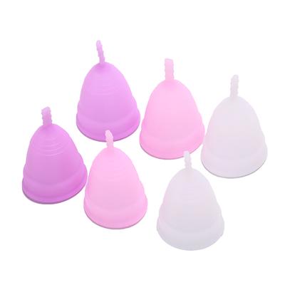 Menstruationstasse für Frauen, Hygieneprodukt, medizinisches Silikon, Verwendung in der Vagina