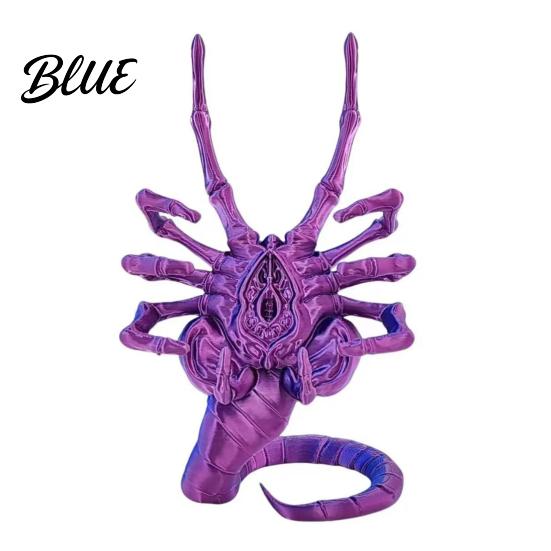 Sci-fi Desktop Ornament 3D Printed Sci-Fi Horror Phone Holder Novelty Stable Smartphone Stand Decorative Desk Organizer Compact Collectible