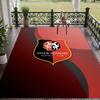 Soft Floor Carpet Stade Rennais FC Pattern Area Rug Decorative Mat For Home Room Decoration