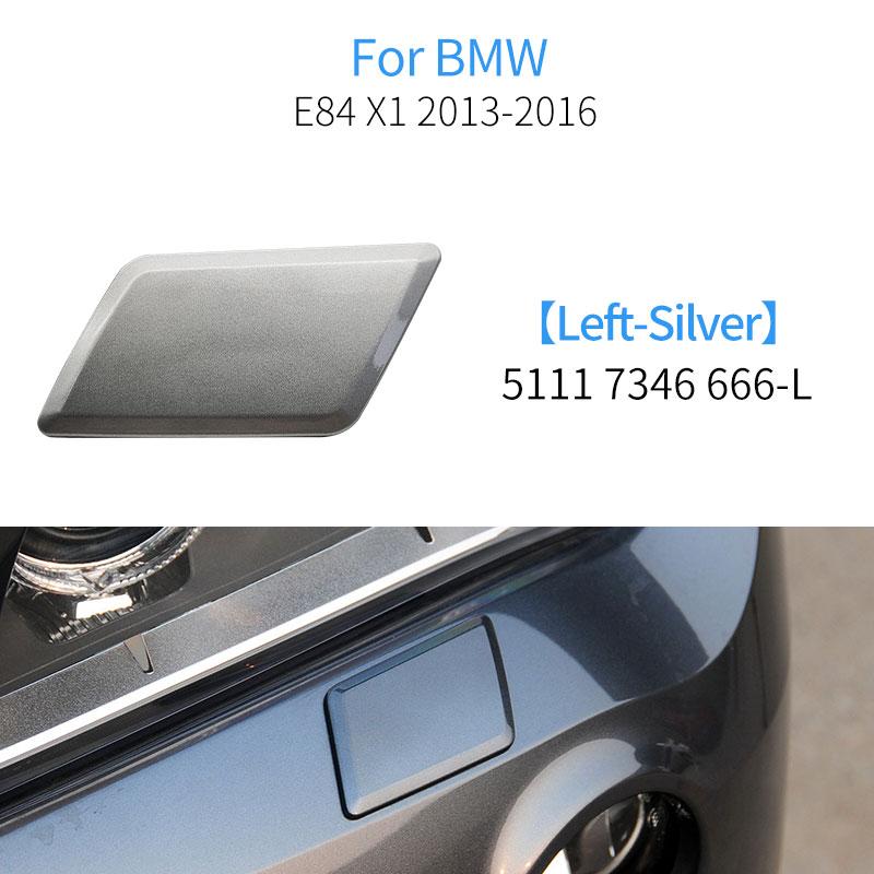 Car Front Bumper Headlight Washer Spray Cover Cap Accessory Replacemente For BMW X1 E84 LCI 2013-2016 51117347666