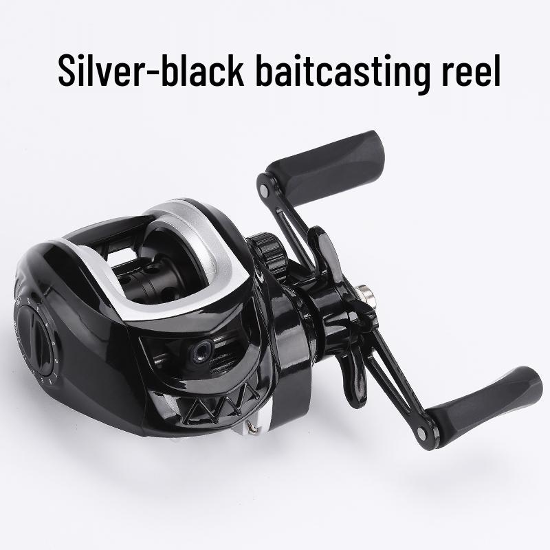Full Metal Anti-Backlash Baitcasting Fishing Reel for Long Casts