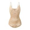 Belly Contracting Slimming Shapewear Seamless Mesh Transparent Bodysuit  Postpartum