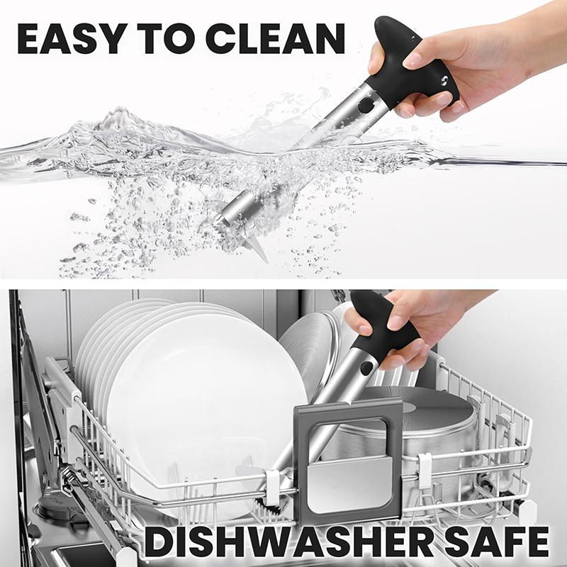 Decojitor și Feliator Ananas din Oțel Inoxidabil Feliator Ananas Decojitor Decojitor Ananas Feliator Tăietor Fructe Gadget de Bucătărie Accesoriu