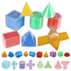 Děti 3D geometrické bloky Matematické hračky Odnímatelná kostka Povrchová plocha Rozbalit Farní učební materiály Smyslové vzdělávací hračky