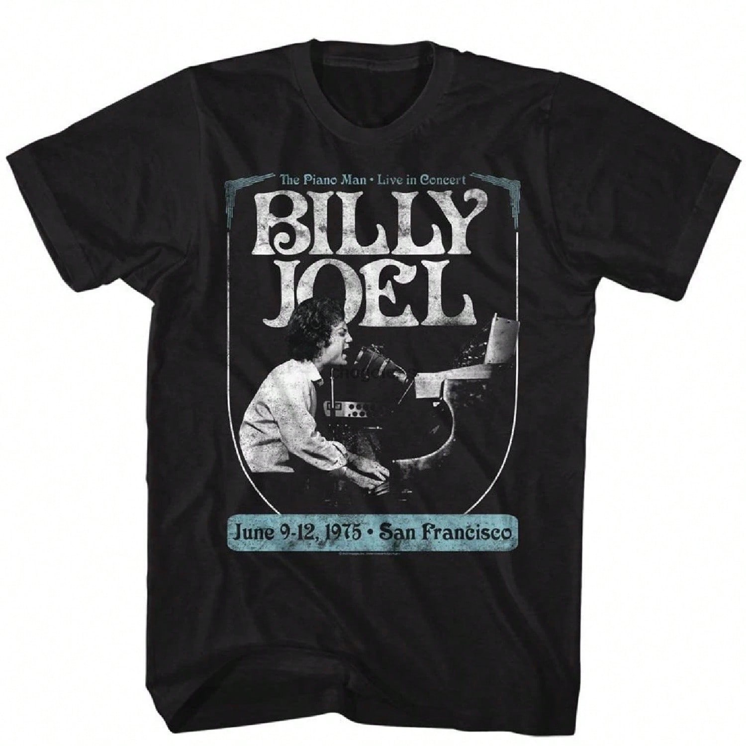 Billy Idol Fist Up Black T Shirt S