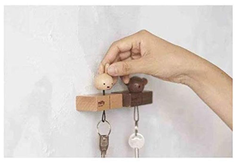 Miffy wood key stand