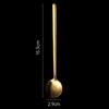 Long Handled 304 Stainless Steel Coffee Spoon Ice Cream Dessert Tea Stirring Spoon Dessert Spoon Kitchen Accessories Bar Tools