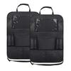 Car Seat Back Organizer Adjustable Kick-Proof PU Leather Storage Bag Hanging Storage Box Ideal for Keeping Car Seats Clean