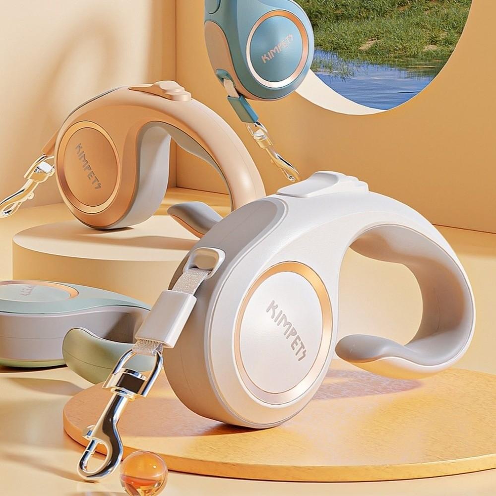 Praktische 5M Einziehbare Hundeleine Verstellbare Länge Komfortgriff Hundeleine Automatisches Hundeleinen Seil Haustiertraining