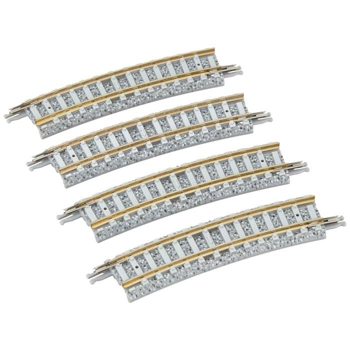 TOMIX N Gauge Curve PC Rail C280-15-PC F Set of 4 1194 Railway Model Supplies 11.3x3.2x2.59cm