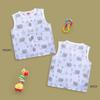 LuvLap Baby Boys & Girls Regular Fit Cotton Sleeveless Jhabla Set, Soft Muslin Fabric, Breathable Everyday Wear, 5 PCS