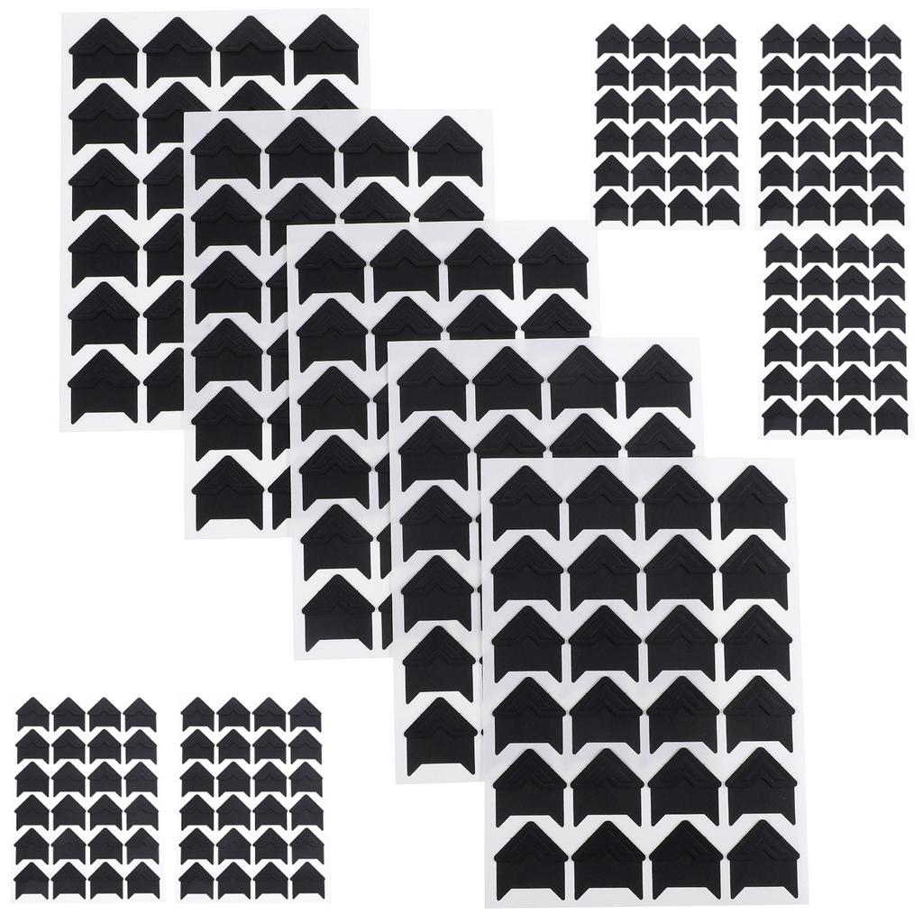 10 Sheets Scrapbook Corners Adhesive Backed for Photo Storage Journal Diary Organizer Creative Crafting Projects Long Term
