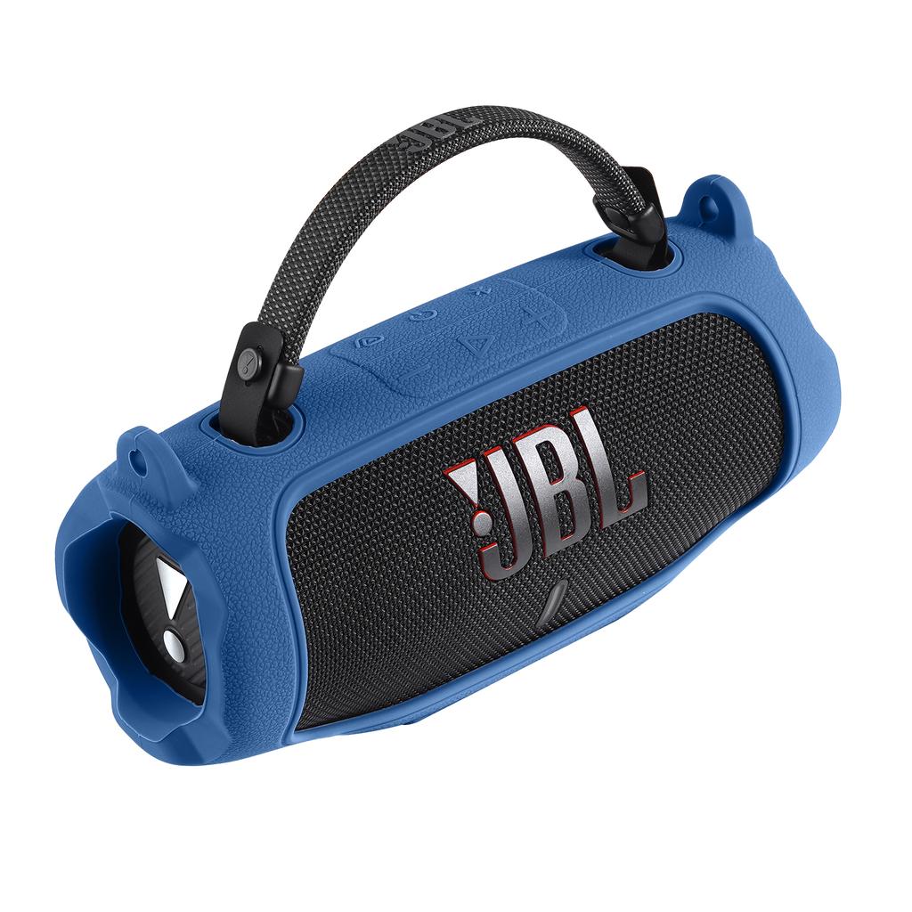 Přenosný Bluetooth reproduktor Pouzdro pro přenášení ze silikonu, Měkký ochranný návlek s ramenním popruhem pro reproduktor JBL Charge 6