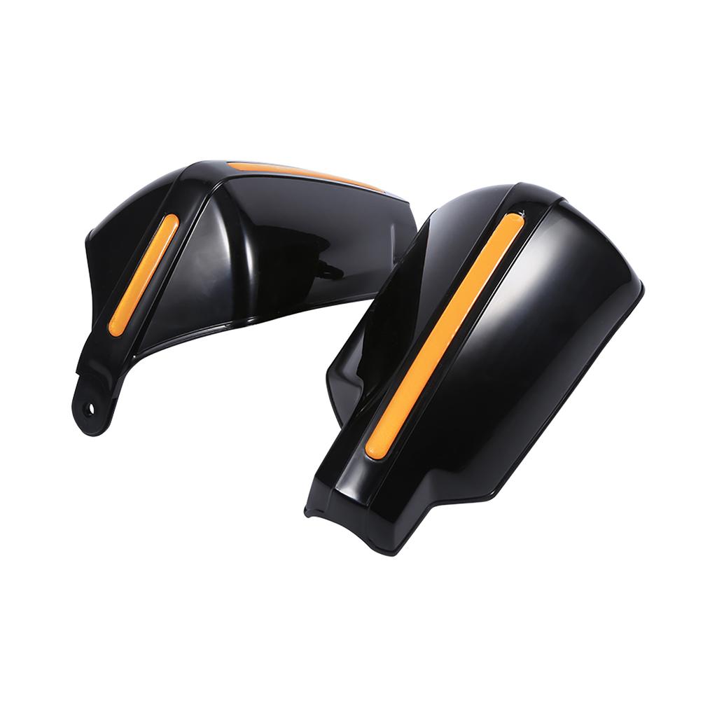 1 Pair Universal Motorbike Motorcycle Handguards Protectors Pattern Hand Guards Black